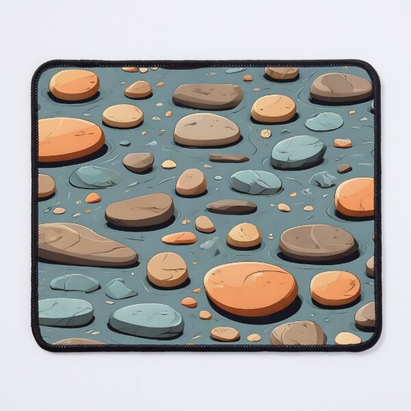 Item preview, Earthy Elegance: Simple Stone Pattern designed and sold by WAUZ.