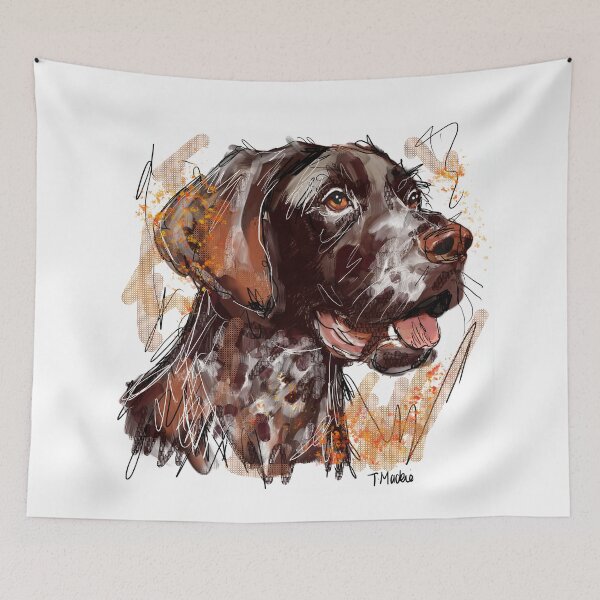 Item preview, German Shorthaired Pointer designed and sold by TraceyMackieArt.