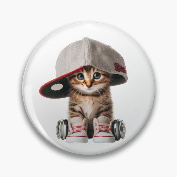 Item preview, Hip Hop Cat - Funny and Cute Animal Design designed and sold by joyfulcow.