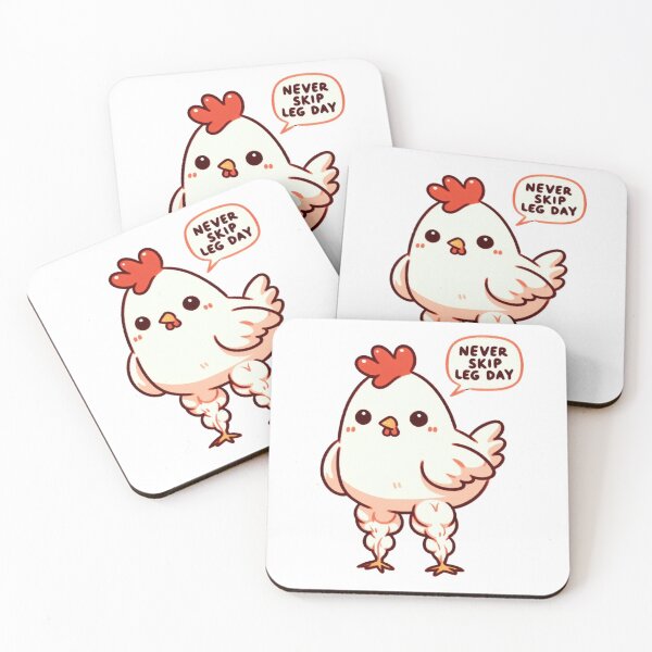 Item preview, Never Skip Leg Day Chicken designed and sold by LemuellTrends.