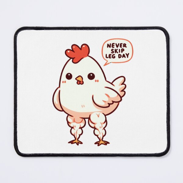 Item preview, Never Skip Leg Day Chicken designed and sold by LemuellTrends.