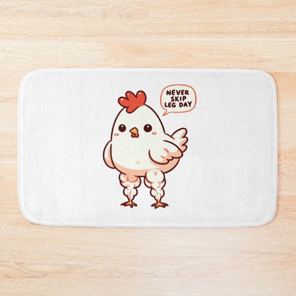 Item preview, Never Skip Leg Day Chicken designed and sold by LemuellTrends.