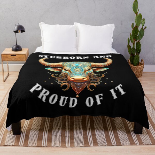 Item preview, Stubborn And Proud Of It. taurus astrology designed and sold by ZodiacWonders.