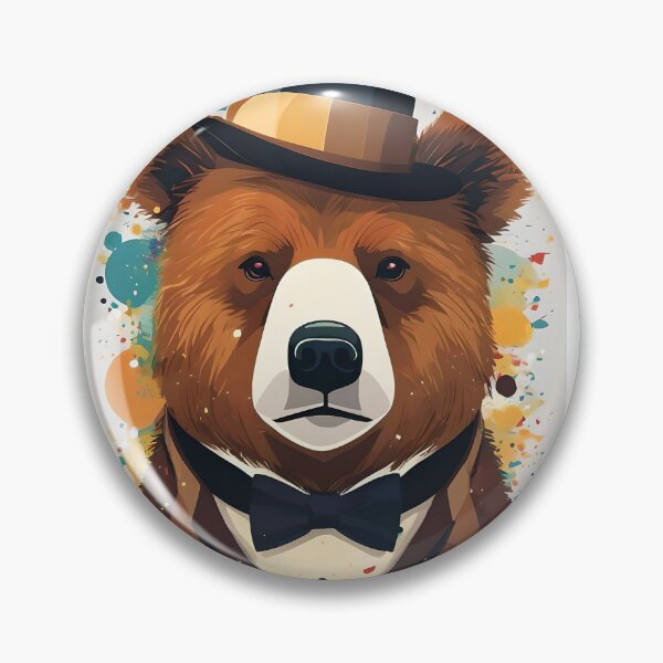 Item preview, Bear in a top hat designed and sold by BlacCollection.