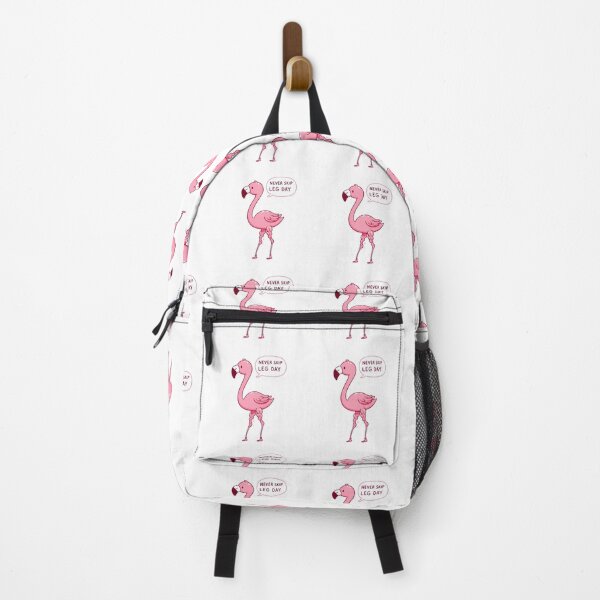 Item preview, Never Skip Leg Day Flamingo designed and sold by LemuellTrends.