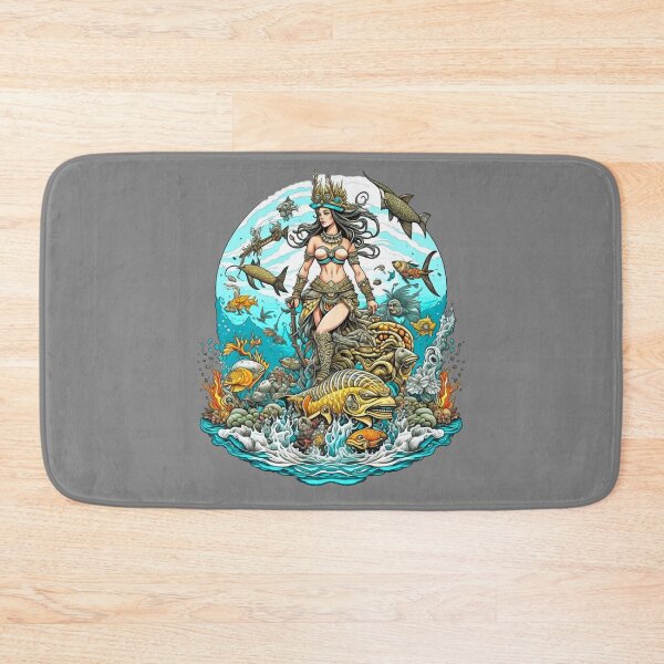 Item preview, Ocean Empress among the sea creatures, fish sharks and dolphins designed and sold by AnalajiaDesigns.