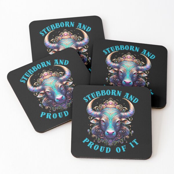 Item preview, Stubborn And Proud Of It. taurus astrological sign designed and sold by ZodiacWonders.
