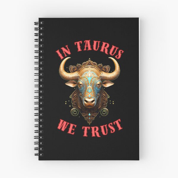 Item preview, In Taurus We Trust. taurus astrology designed and sold by ZodiacWonders.