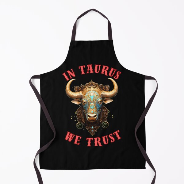 Item preview, In Taurus We Trust. taurus astrology designed and sold by ZodiacWonders.