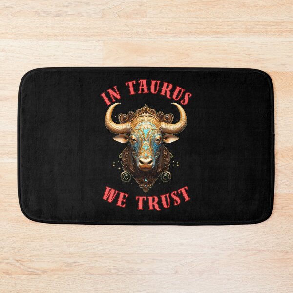 Item preview, In Taurus We Trust. taurus astrology designed and sold by ZodiacWonders.