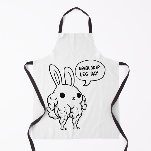 Item preview, Never Skip Leg Day Rabbit designed and sold by LemuellTrends.