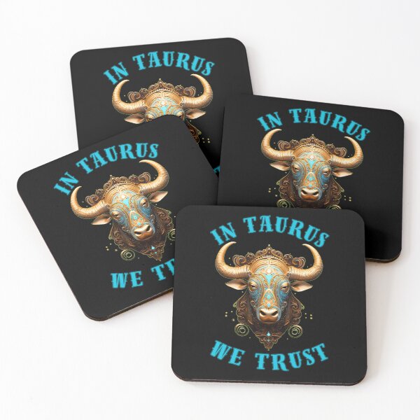 Item preview, In Taurus We Trust. taurus birthday designed and sold by ZodiacWonders.