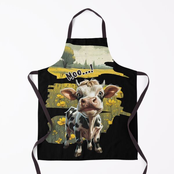 Item preview, Mini Black And White Micro Cow designed and sold by LittleGnomad.