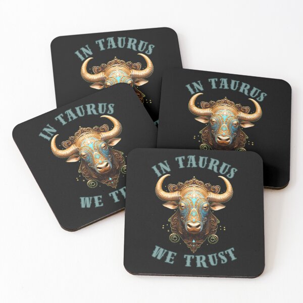 Item preview, In Taurus We Trust. taurus zodiac sign designed and sold by ZodiacWonders.