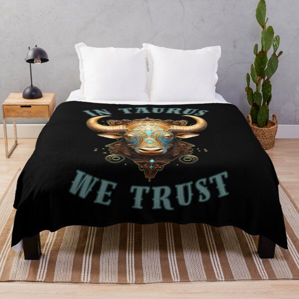 Item preview, In Taurus We Trust. taurus zodiac sign designed and sold by ZodiacWonders.