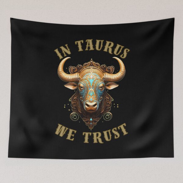 Item preview, In Taurus We Trust. taurus horoscope designed and sold by ZodiacWonders.