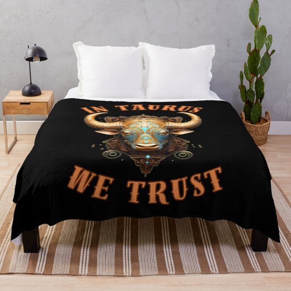 Item preview, In Taurus We Trust. taurus constellation designed and sold by ZodiacWonders.