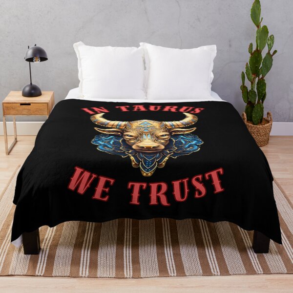 Item preview, In Taurus We Trust. taurus star sign designed and sold by ZodiacWonders.