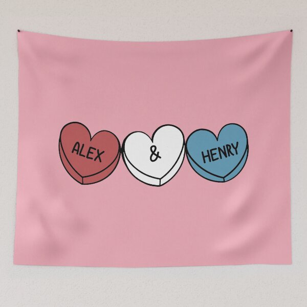 Item preview, Red White and Royal Blue Alex and Henry designed and sold by baranskini.
