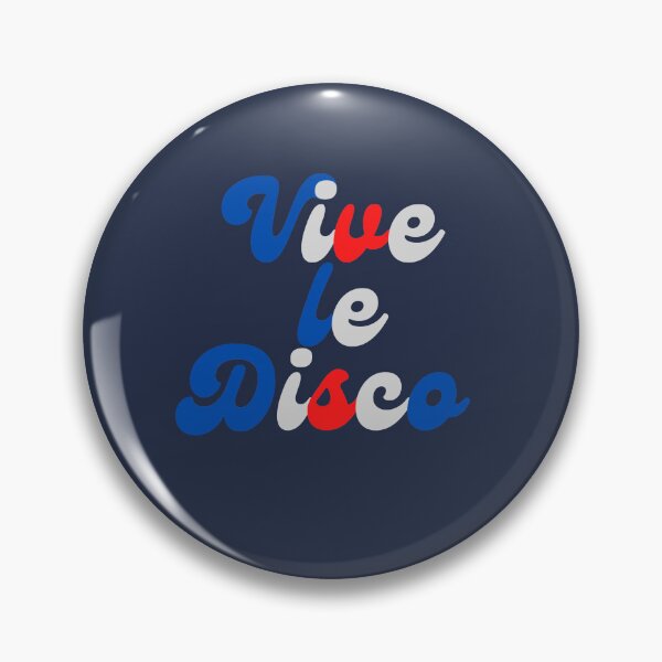 Aperçu de l'œuvre Musique disco à la française ! Vive le Disco. créée et vendue par DandelionHit.