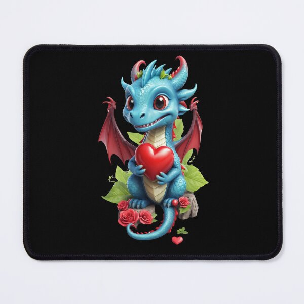 Item preview, Dragon with roses designed and sold by PETS ABC.