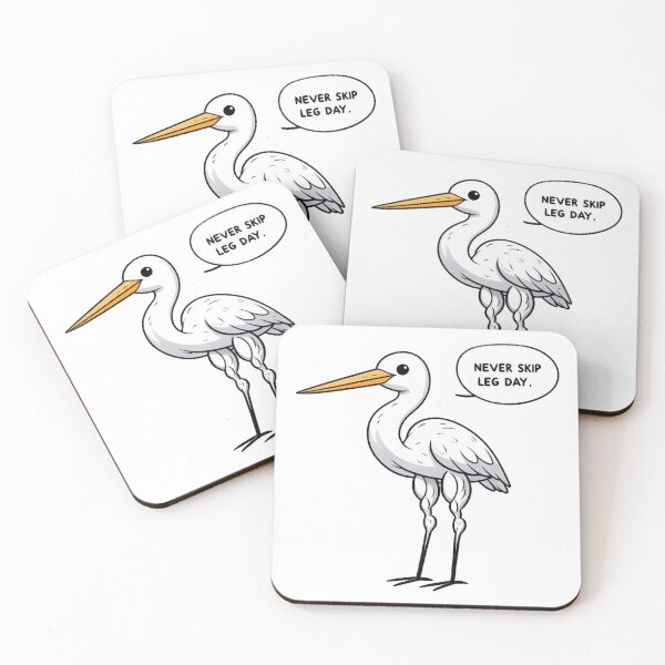 Item preview, Never Skip Leg Day Seagull designed and sold by LemuellTrends.