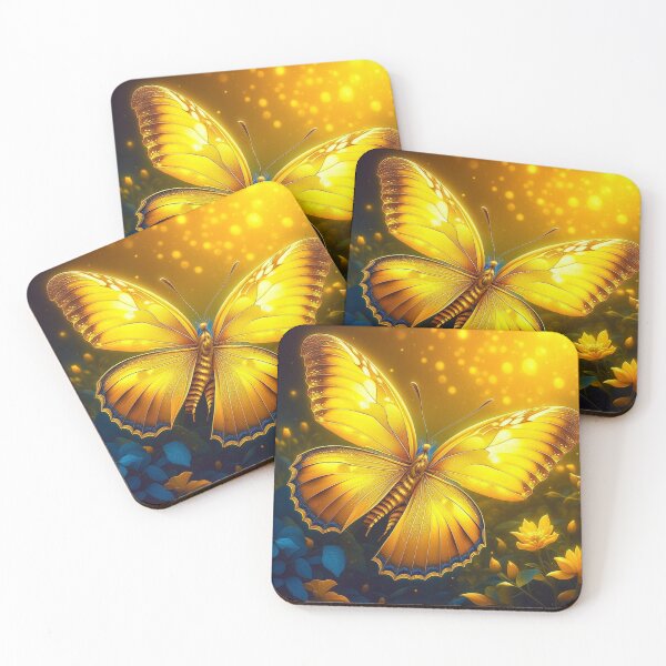 Item preview, Majestic Golden Butterfly designed and sold by AnalajiaDesigns.