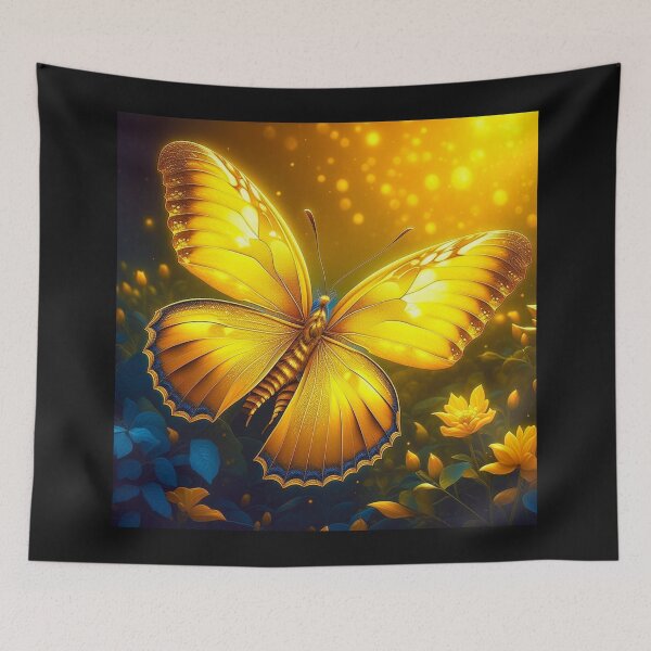 Item preview, Majestic Golden Butterfly designed and sold by AnalajiaDesigns.