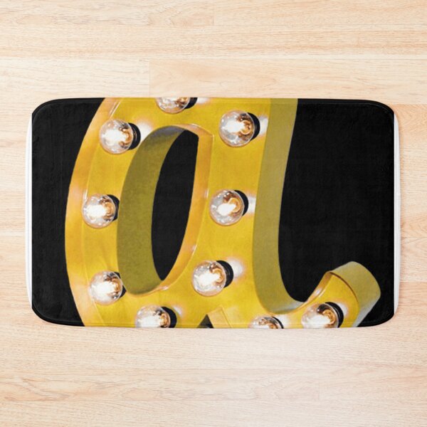 Item preview, GOLD LIGHTS ALPHABET A COLORFUL. designed and sold by Sanny88.