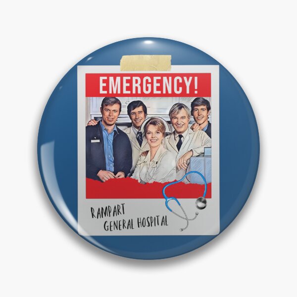 Item preview, Rampart General Hospital Staff, Emergency TV Show Art designed and sold by DNiceGirl.