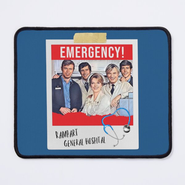 Item preview, Rampart General Hospital Staff, Emergency TV Show Art designed and sold by DNiceGirl.