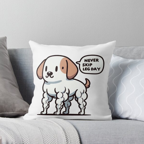 Item preview, Never Skip Leg Day Dog designed and sold by LemuellTrends.