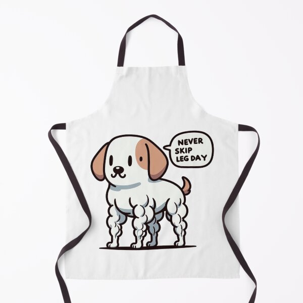 Item preview, Never Skip Leg Day Dog designed and sold by LemuellTrends.