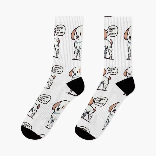 Item preview, Never Skip Leg Day Dog designed and sold by LemuellTrends.