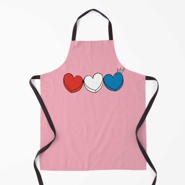 Item preview, Red White and Royal Blue Love Hearts designed and sold by baranskini.