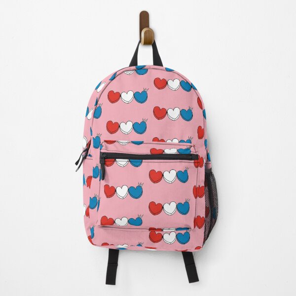 Item preview, Red White and Royal Blue Love Hearts designed and sold by baranskini.
