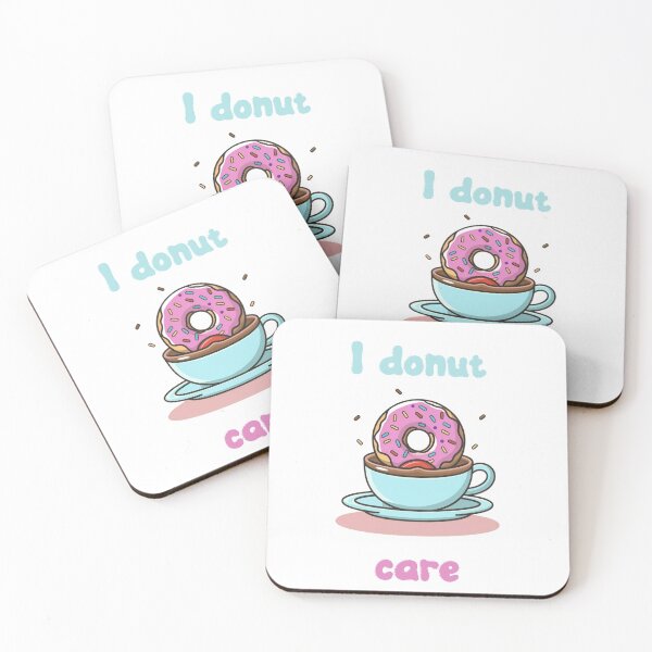 Item preview, I donut care cute art designed and sold by maypp.