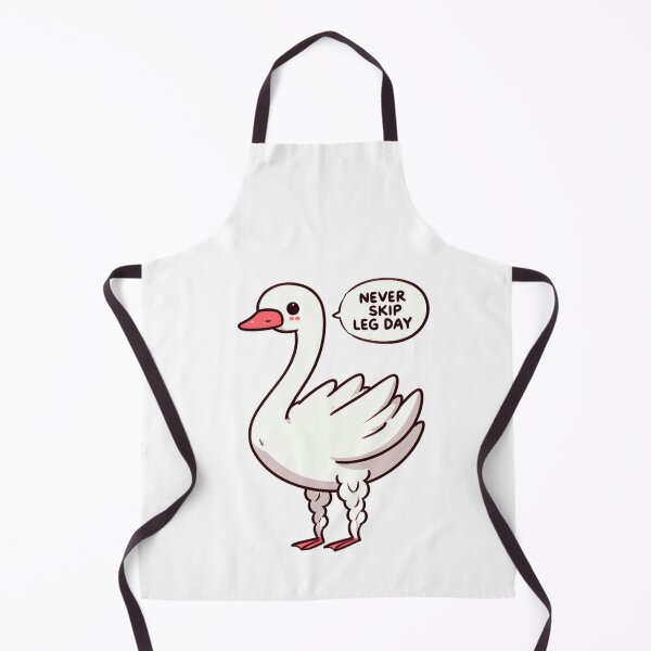 Item preview, Never Skip Leg Day Swan designed and sold by LemuellTrends.