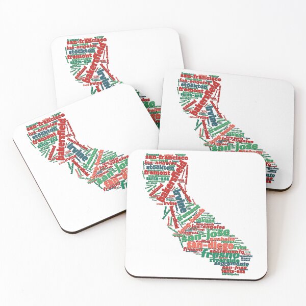 Item preview, California Cities designed and sold by Yzakreativ.