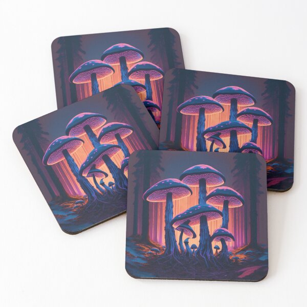 Item preview, Mushroom City in Enchanted Forest designed and sold by AnalajiaDesigns.