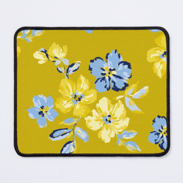 Item preview, Flowers of lemon and Blue designed and sold by Ilze Lucero.