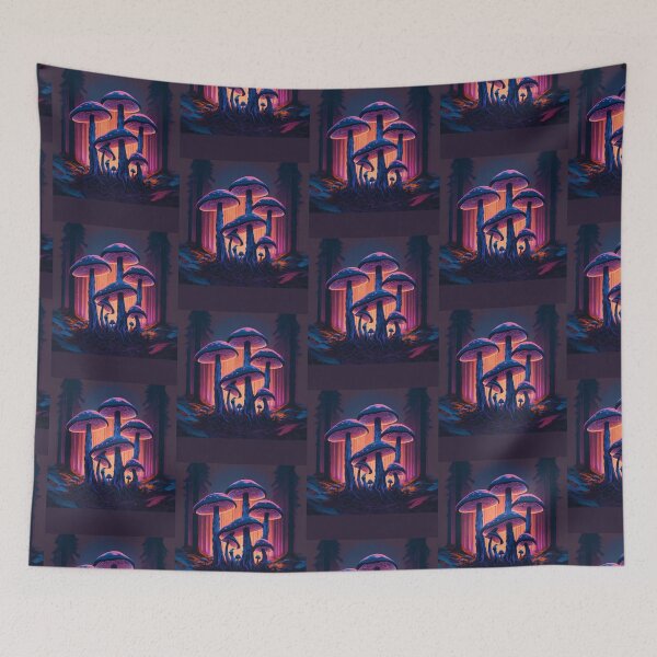 Item preview, Mushroom City in Enchanted Forest designed and sold by AnalajiaDesigns.