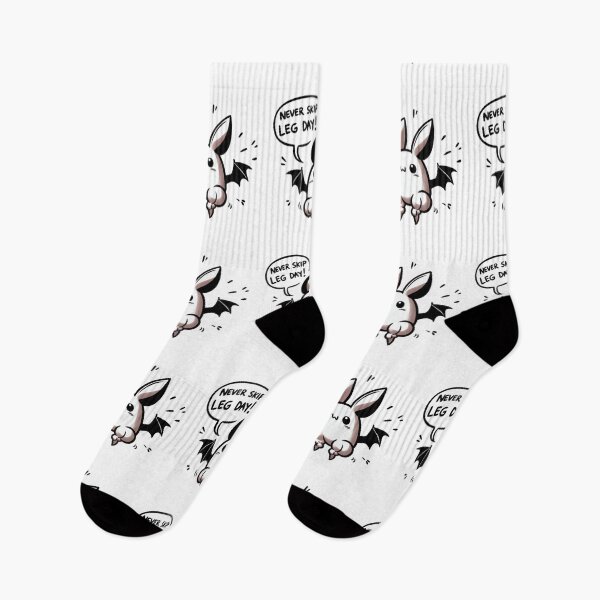 Item preview, Never Skip Leg Day Bat designed and sold by LemuellTrends.