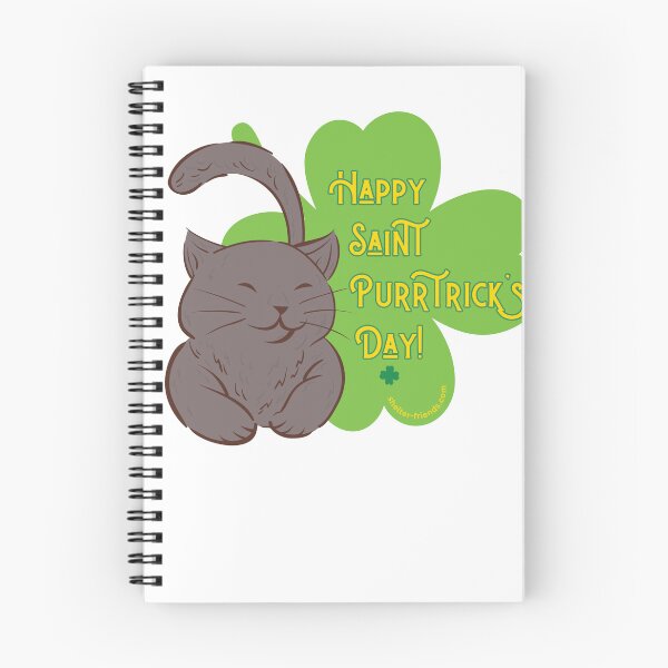 Item preview, Happy Saint Purrtrick's Day!  designed and sold by Shelter-Friends.