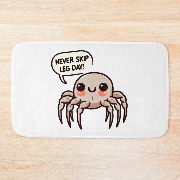 Item preview, Never Skip Leg Day Spider designed and sold by LemuellTrends.