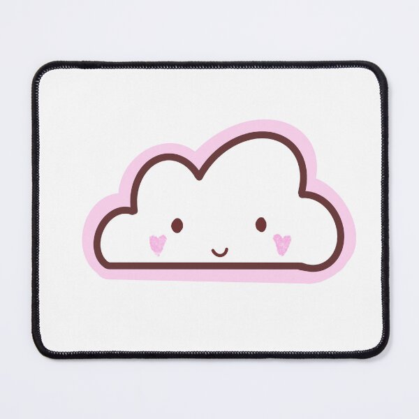 Item preview, cute pink cloud smile designed and sold by harriiiboo.