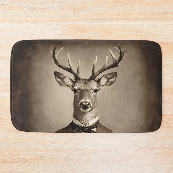 Item preview, Deer Portrait Victorian Artistic Gift Fashion  designed and sold by popanato.