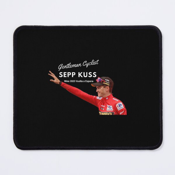 Item preview, Sepp Kuss Sticker Gentleman Cycliste GC remporte La Vuelta designed and sold by ClarenceGarza.