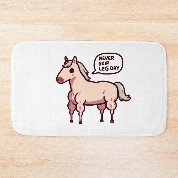 Item preview, Never Skip Leg Day Horse designed and sold by LemuellTrends.