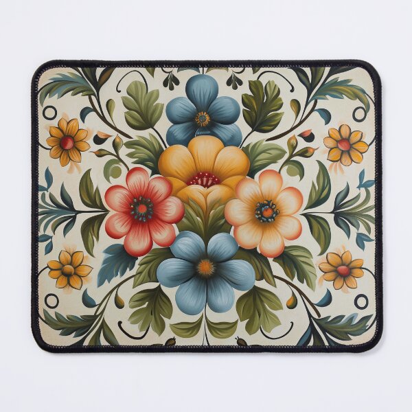 Item preview, Norwegian Rosemaling-Oil On Canvas #30 designed and sold by Gypsykiss.